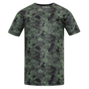 Men's functional T-shirt ALPINE PRO QUATR black variant pa