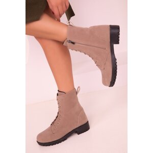 Soho Mink Suede Women's Boots & Booties 13734