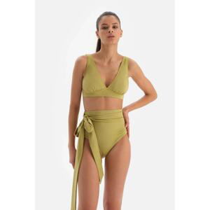 Dagi Pistachio Green Triangle Wide Bikini Top