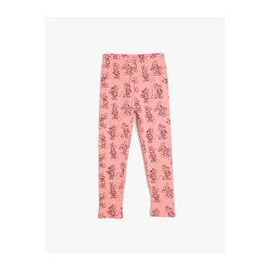 Koton Minnie and Mickey Mouse Leggings Licensed, Cotton Roving