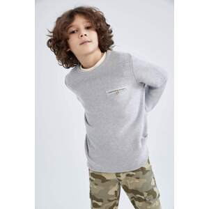 DEFACTO Boy Regular Fit Crew Neck Pullover