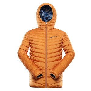 Men's double-sided jacket hi-therm ALPINE PRO EROM golden oak variant pd