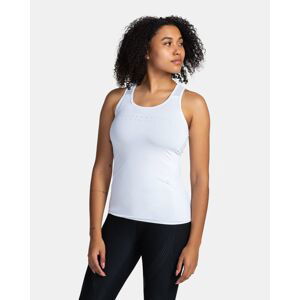 Women's technical tank top KILPI SIEN-W White