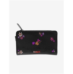 Black Desigual Flor Yvette Yvette Emma 2.0 Ma Wallet - Ladies