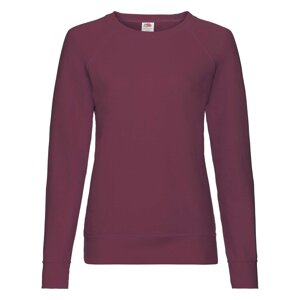 Burgundy sweatshirt classic light Fruit of the Loom