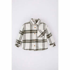 DEFACTO Regular Fit Flanel Plaid Long Sleeve Shirt