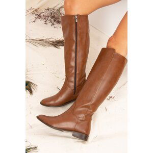 Fox Shoes Tan Women's Boots