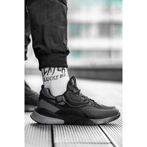 DARK SEER Black Smoked Unisex Sneakers