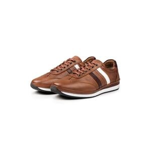 Ducavelli Dynamic Genuine Leather Men's Casual Shoes, 100% Leather Shoes, All Seasons Shoes.