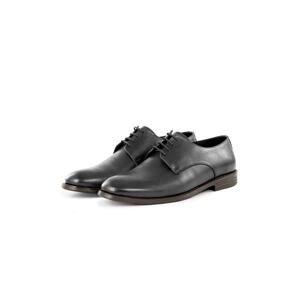Ducavelli Pierro Pánske klasické topánky z pravej kože, Derby klasické topánky, klasické topánky na šnurovanie.