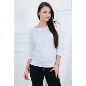 Blouse for leisure time white