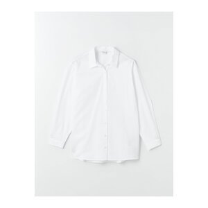 LC Waikiki Basic Long Sleeve Poplin Girls Shirt