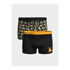 LC Waikiki Standard Fit Garfield Printed Men's Boxer 2-Pack
