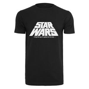 Black T-shirt with original Star Wars logo