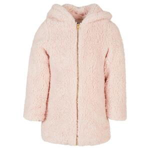 Girls' Sherpa jacket pink