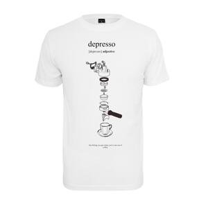 Depresso T-shirt white