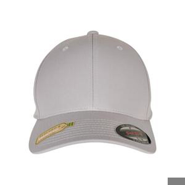 Silver cap made of recycled polyester Flexfit