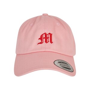 Letter Pink M Low Profile Beanie