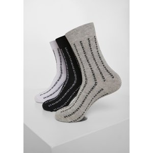 Fuck You Socks 3-Pack Black/Grey/White