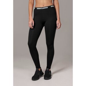 Women's leggings with logo black