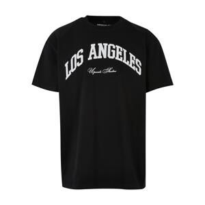 L.A. College Oversize T-Shirt Black