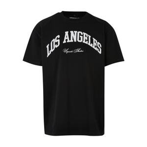 L.A. College Oversize T-Shirt Black