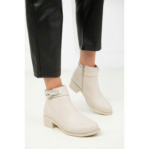 Soho Beige Women's Boots & Booties 18463