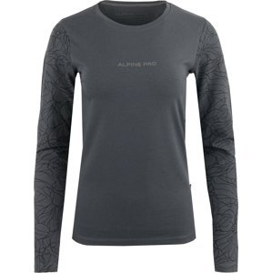 Women's T-shirt ALPINE PRO OPESA dk.true gray