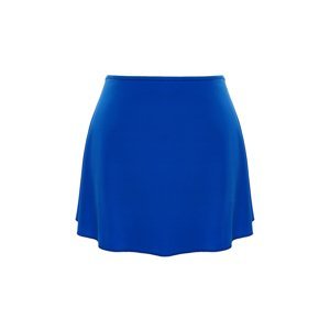Trendyol Curve Navy Blue Short Skirt Slimming Effect Bikini Bottom