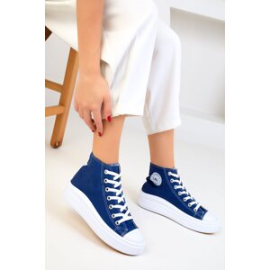 Soho Blue Women's Sneakers 18651