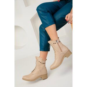 Soho Women's Nude Boots & Bootie 18680