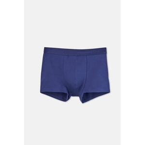 Dagi Navy Blue Cotton Plain Boxer