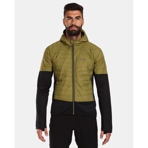 Men's combined insulated jacket Kilpi GARES-M Green