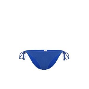 Trendyol Sax-Tied Textured Brazilian Bikini Bottom