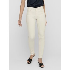 Cream Skinny Fit Jeans ONLY Blush - Women