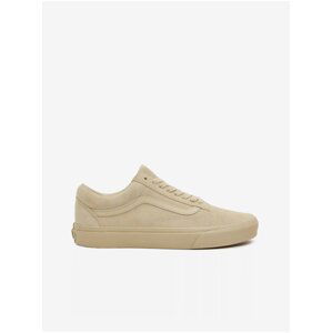 Beige Suede Sneakers VANS Old Skool - Women