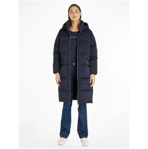 Women's Dark Blue Down Coat Tommy Hilfiger - Women