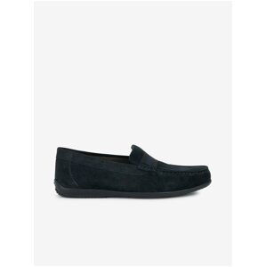 Dark blue men's suede loafers Geox Ascanio - Men's