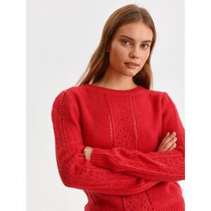 Dámsky sveter Top Secret RED