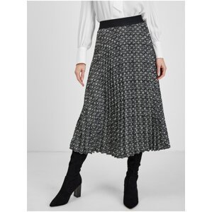 White-black lady patterned skirt ORSAY - Ladies