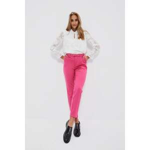 Cigarette trousers with belt