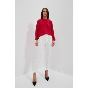 WOMEN'S TROUSERS L-SP-4019 OFF WHITE