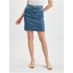 Orsay Blue Denim Skirt - Women