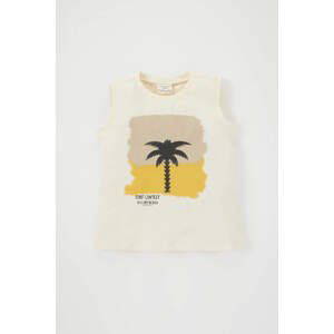 DEFACTO Baby Boy Palm Pattern Singlet