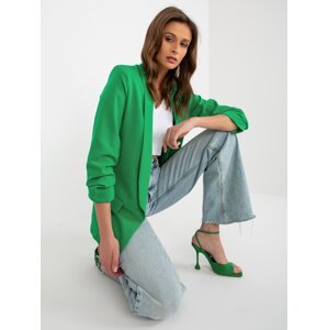 Green Women's Jacket with 3/4 Sleeves by Adely