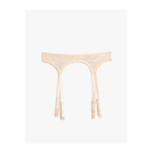 Koton Bridal Garters with Shiny Stones and Tulle