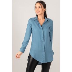 armonika Women's Indigo Tunic Shirt