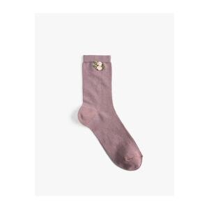 Koton Basic Floral Socks