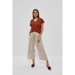 LADIES TROUSERS L-SP-4016 OFF WHITE