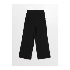 LC Waikiki Women's Trousers with an elastic waist. Comfortable fit and Straight Wide Leg.